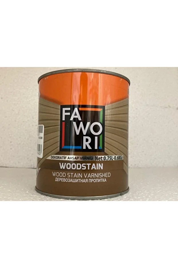 Wood Staın Açık Meşe Ahşap Vernik 0.75 lt