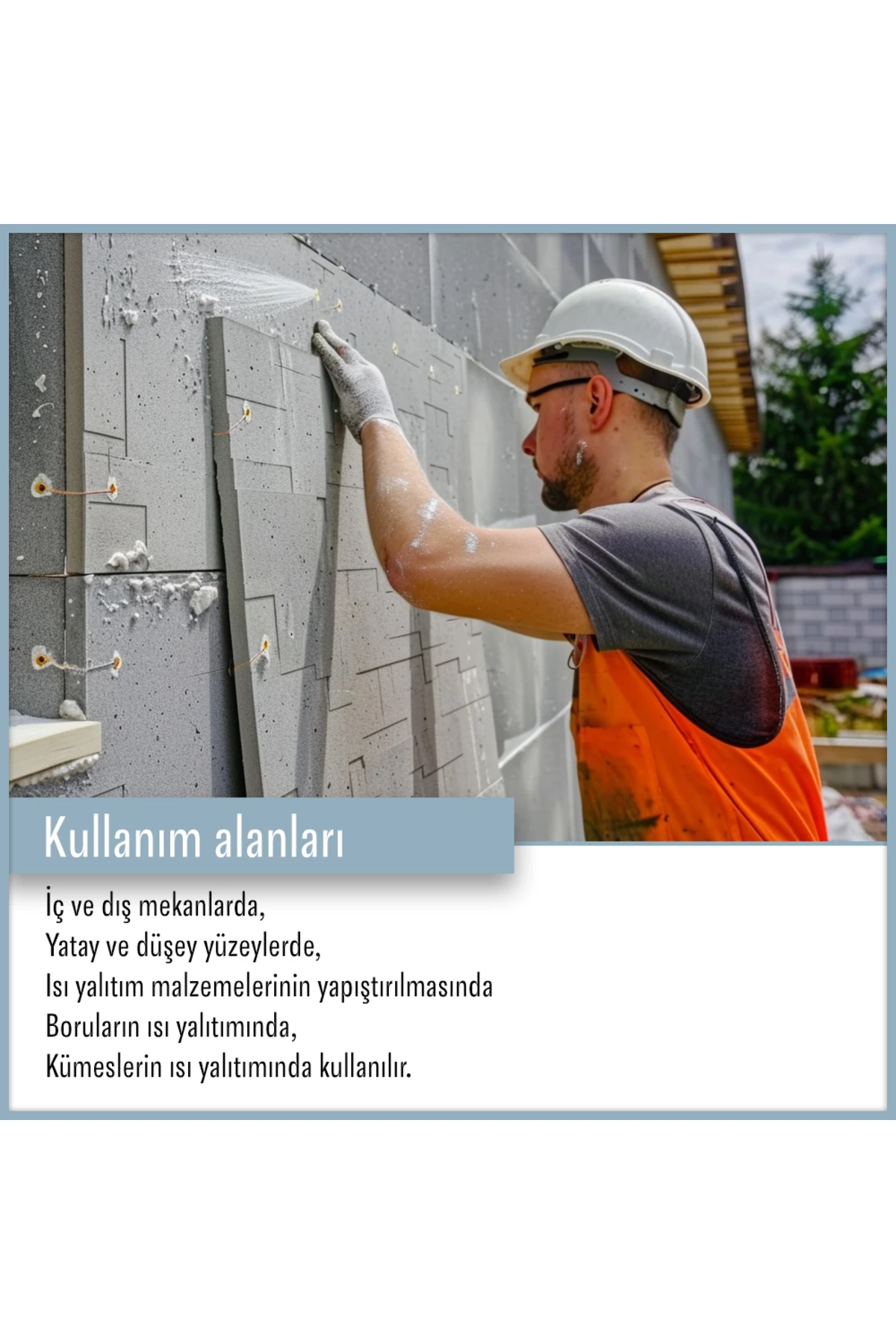 AD 101  İzolasyon Levha Yapıştırma Harcı