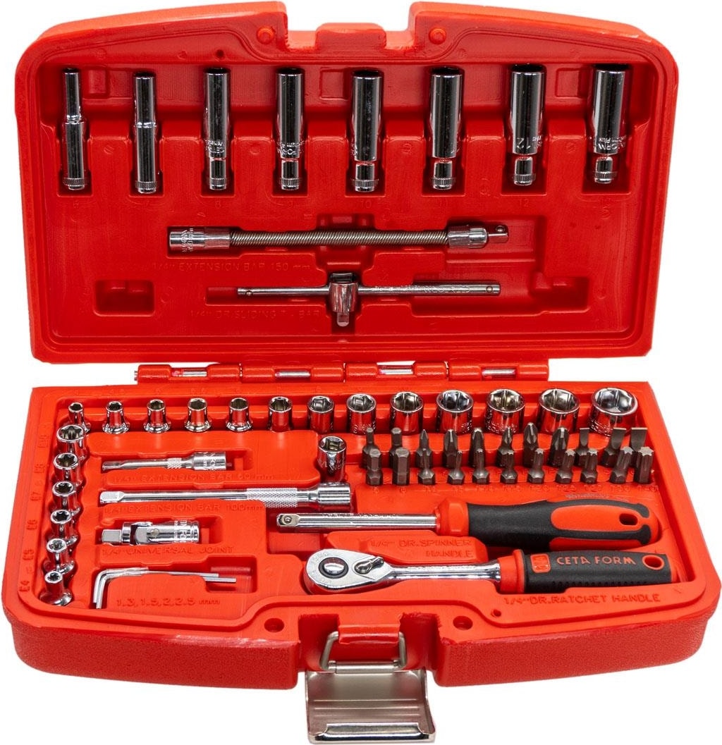 C00-61PH2 1/4” 6 Köşe Lokma Takımı - 61 Parça