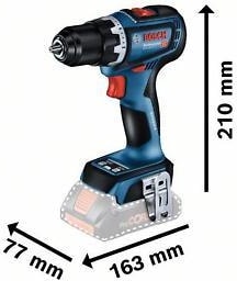 BOSCH Gsr 18 V-90 C Akülü Delme Vidalama 2X2.0AH