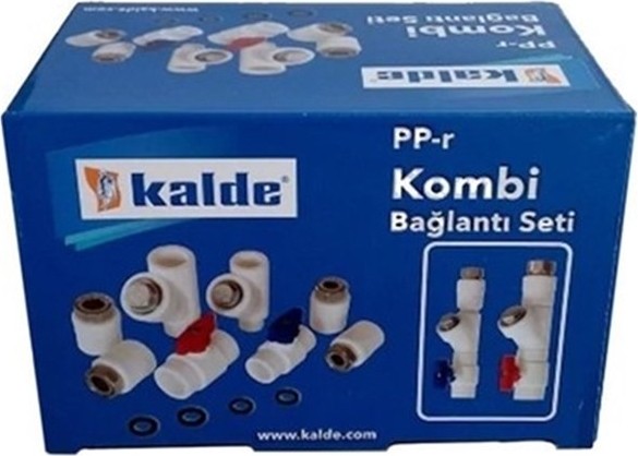 Kombi Bağlantı Seti (Dirsekli)