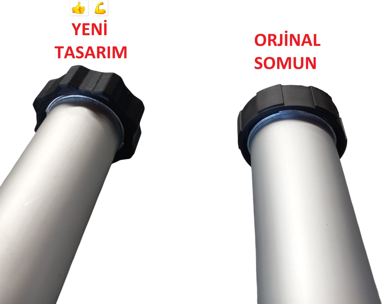 Sosis Silikon Tabancası Ön Somun 5 Adet