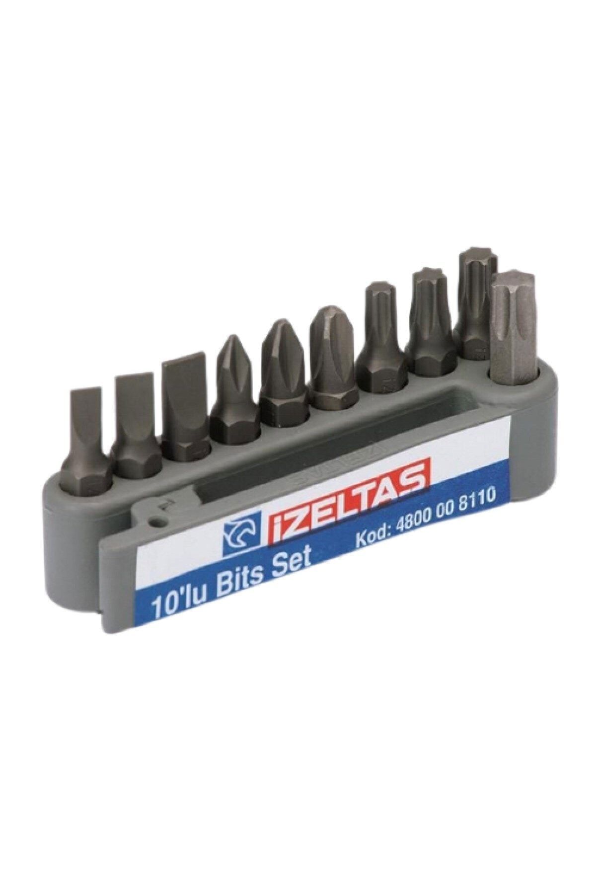 İZELTAŞ 10'lu Bits Set 25 Mm