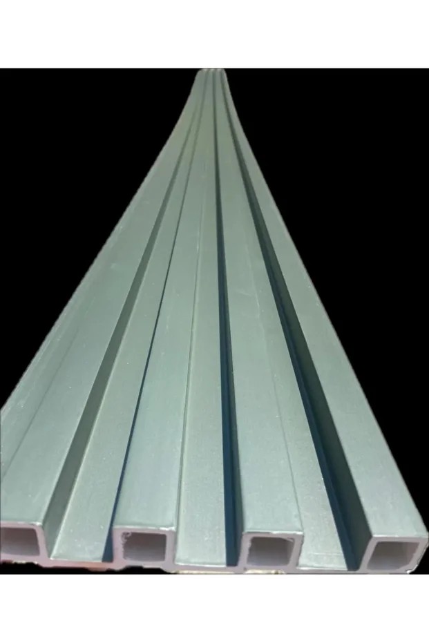 16x290cm 1 Adet ATC Ördek Başı Yeşil Prefabrik Ofis Konut Dekoratif PVC Kaplama Lambiri Duvar Paneli