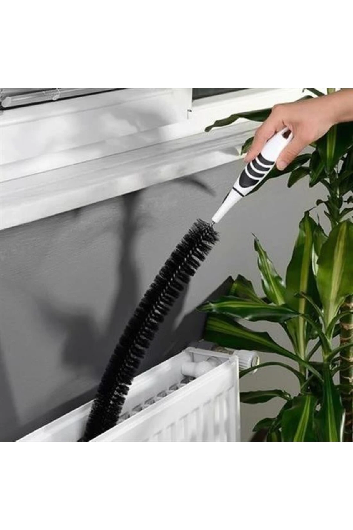 BUFFER® Ergonomik Pratik Kolay Kalorifer Peteği Temizleme Fırçası Aleti