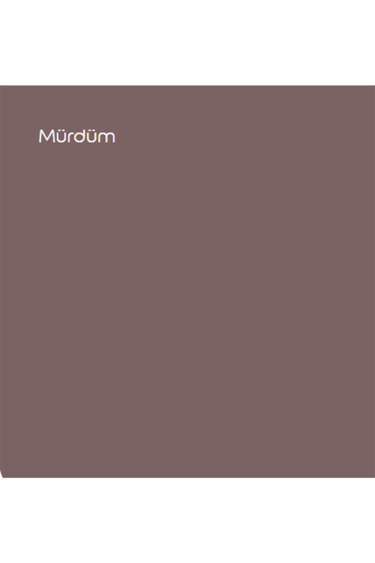 Silikonlu Özel Mat Mürdüm 2,5 Lt (3,5 Kg)