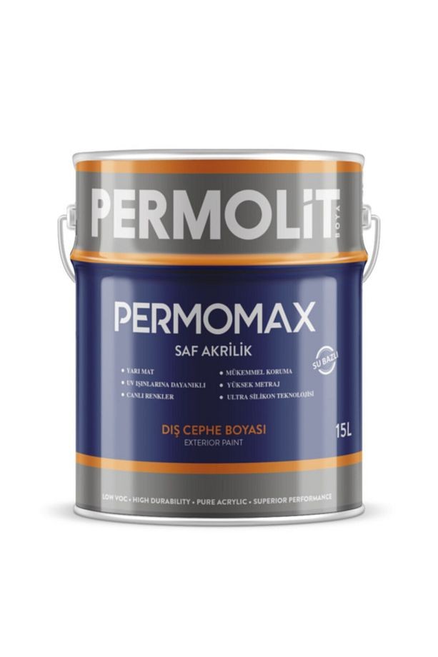 Permomax Silikonlu Yarı Mat Dış Cephe Boyası Kum Beji(5434)