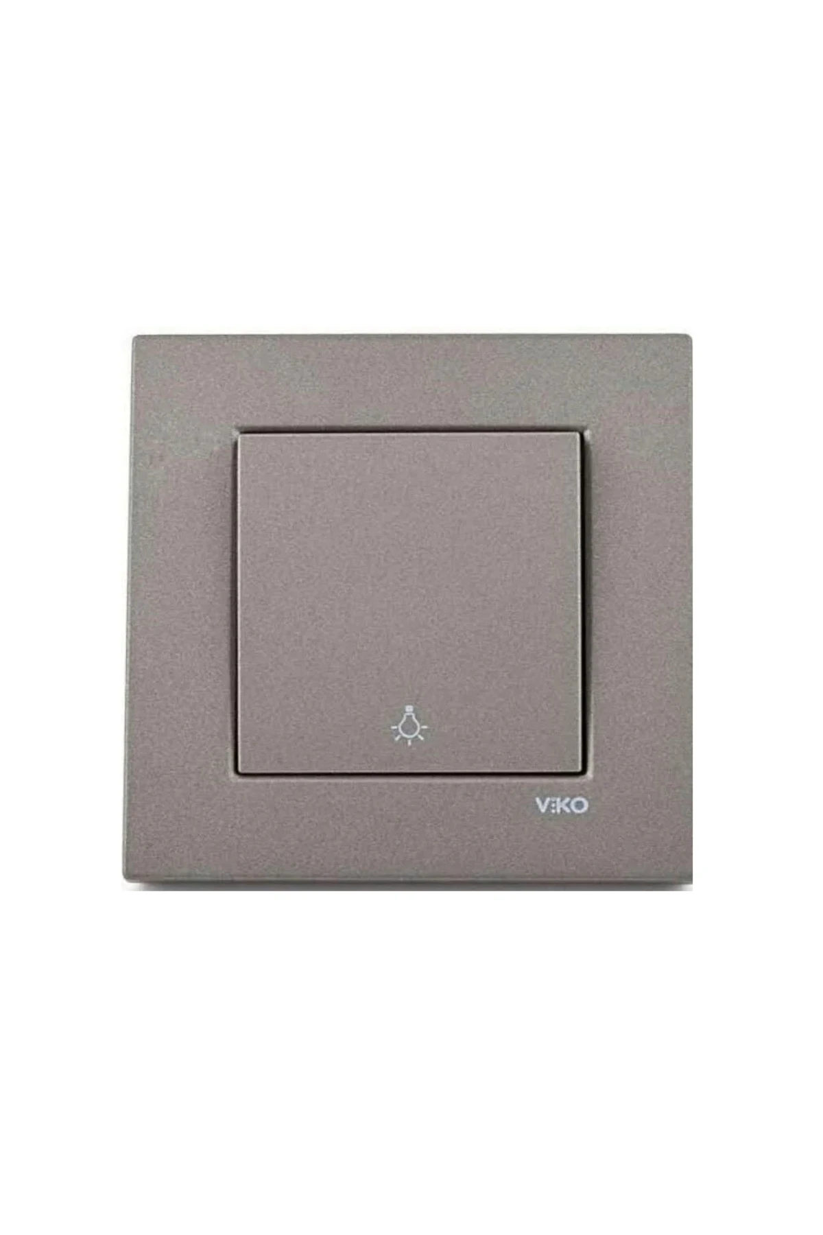 NOVELLA LIGHT / ZİL ANAHTARI ANTRASİT (ÇERÇEVE DAHİL)