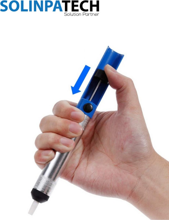60W Sıcaklık Ayarlanabilir Havya Lehim Makinası ve Ucu, Standı, Lehim, Pompa, Cımbız