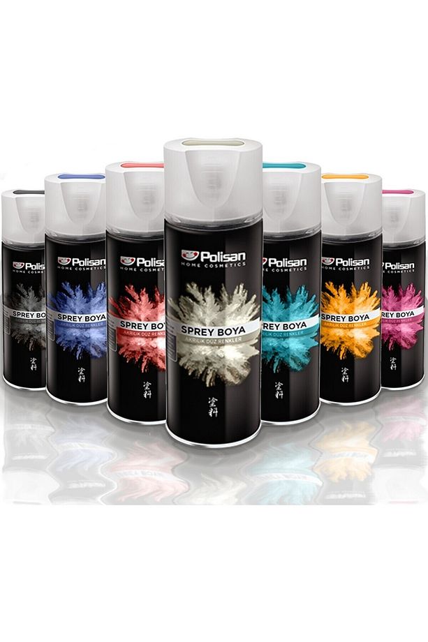 POLİSAN POLİSAN PLASTİK YUZEY SPREYI MAT BEYAZ
