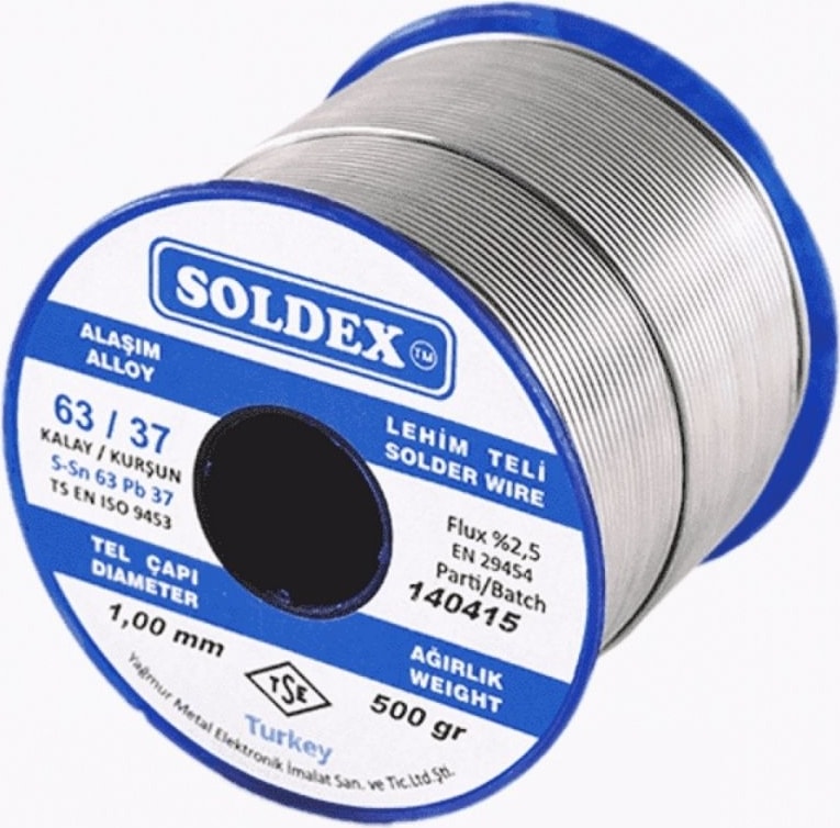 Lehim Teli 1mm 500GR SN63 - PB37