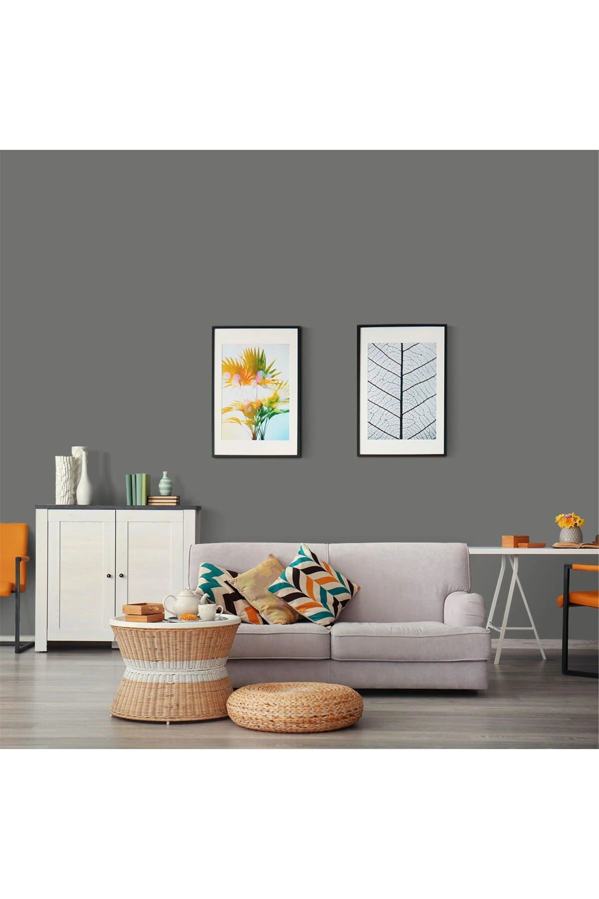 Q1 Lux Plastik Bora Grisi - 7,5 L