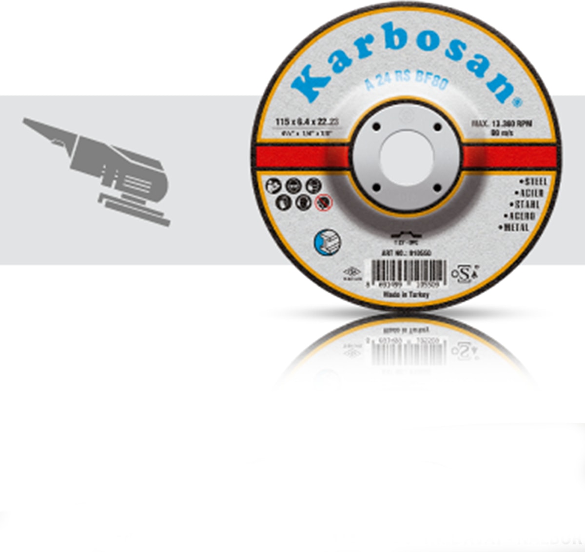 KARBOSAN Nk Flex Taslama 180*8*22 (910580)