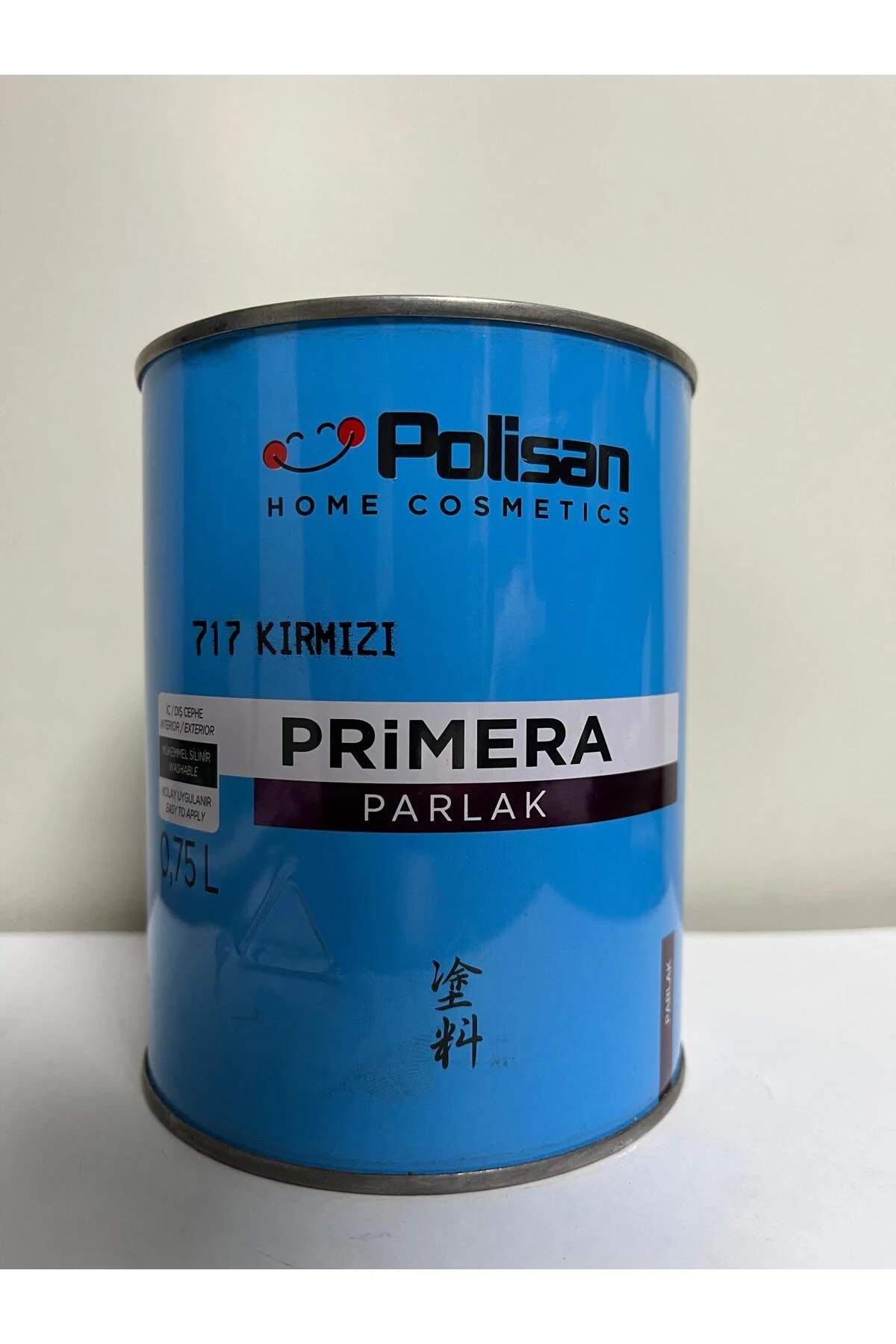 POLİSAN PRİMERA SENTETİK YAĞLI BOYA KIRMIZI 0,75 LT