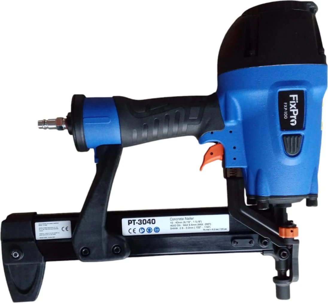 Fixpro FXP100 Havalı Beton Çivi Çakma Tabancası 32 Çivi Kapasiteli