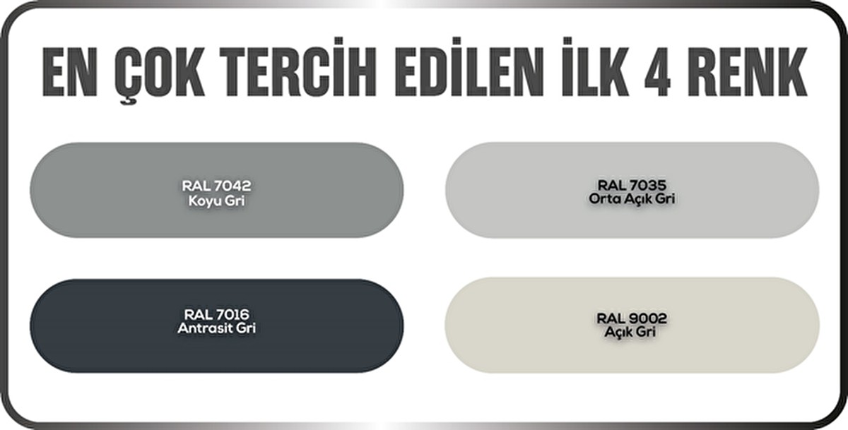 Zemin Boyası 5kg. Ral 7042