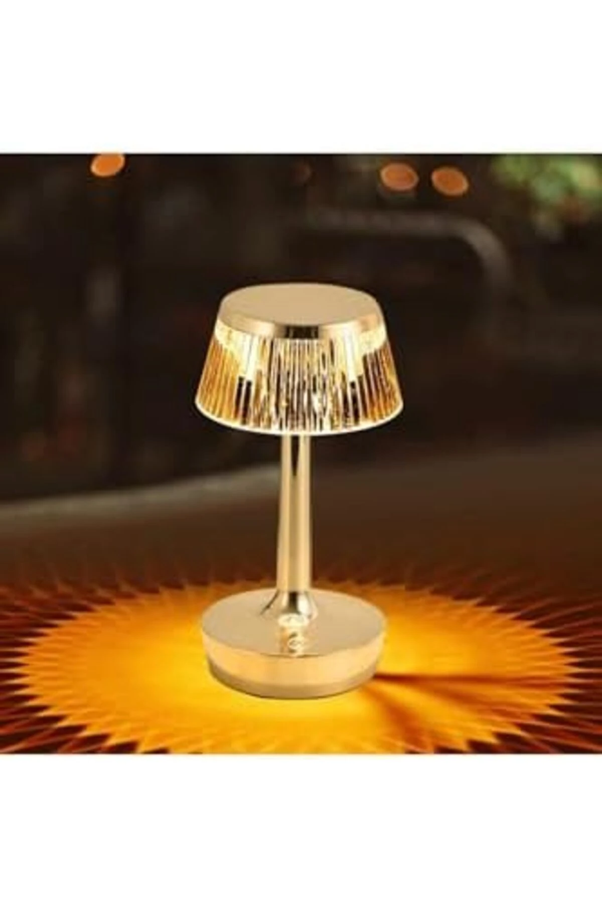 Şarjlı Masa Lambası Ct-8434 Tek Anahtarla 3 Renk 1191881