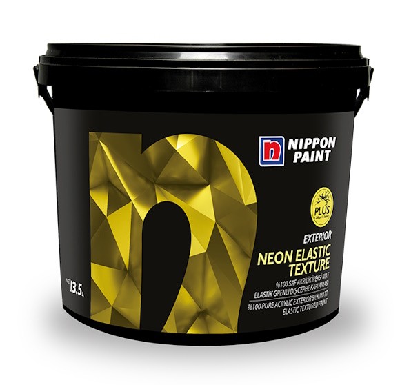 Nippon Neon Elastic Texture Plus İpeksi Mat Dış Cephe Boyası 13,5 LT