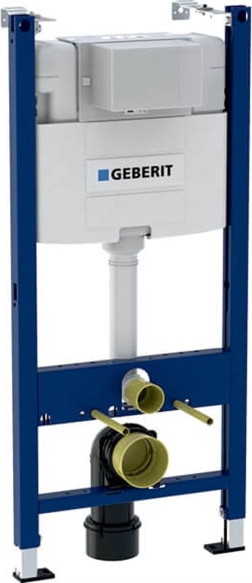 Geberıt Alpha Gömme Rezervuar Duvar Önü Alçıpan Uygulamalı Set 12CM 458.233.00.2