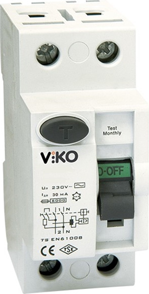 Kaçak Akım Koruma Rölesi Vtr2 4030 2X40 30MA 342006