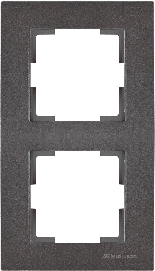 RİTA FÜME İKİLİ DİKEY ÇERÇEVE