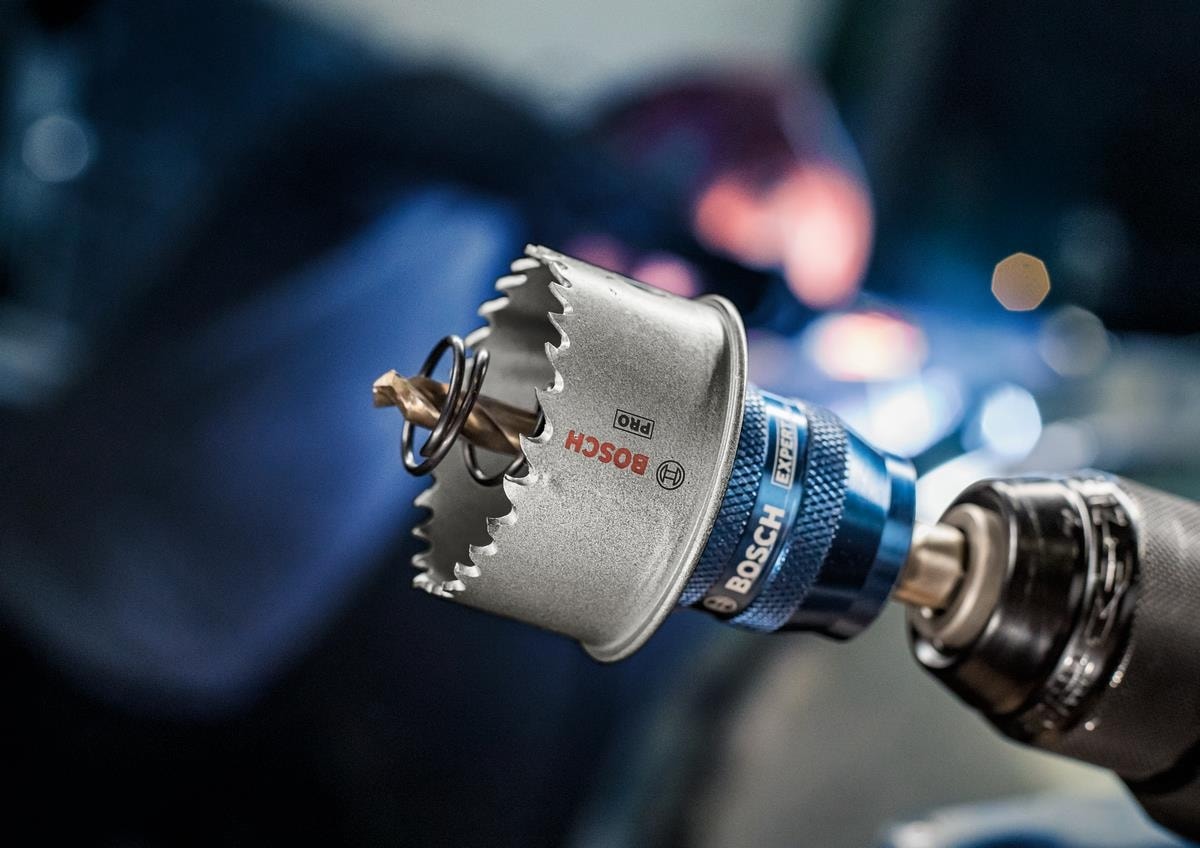 BOSCH Pro 64 mm Yaylı Inox ve Çelik Kesim Panç