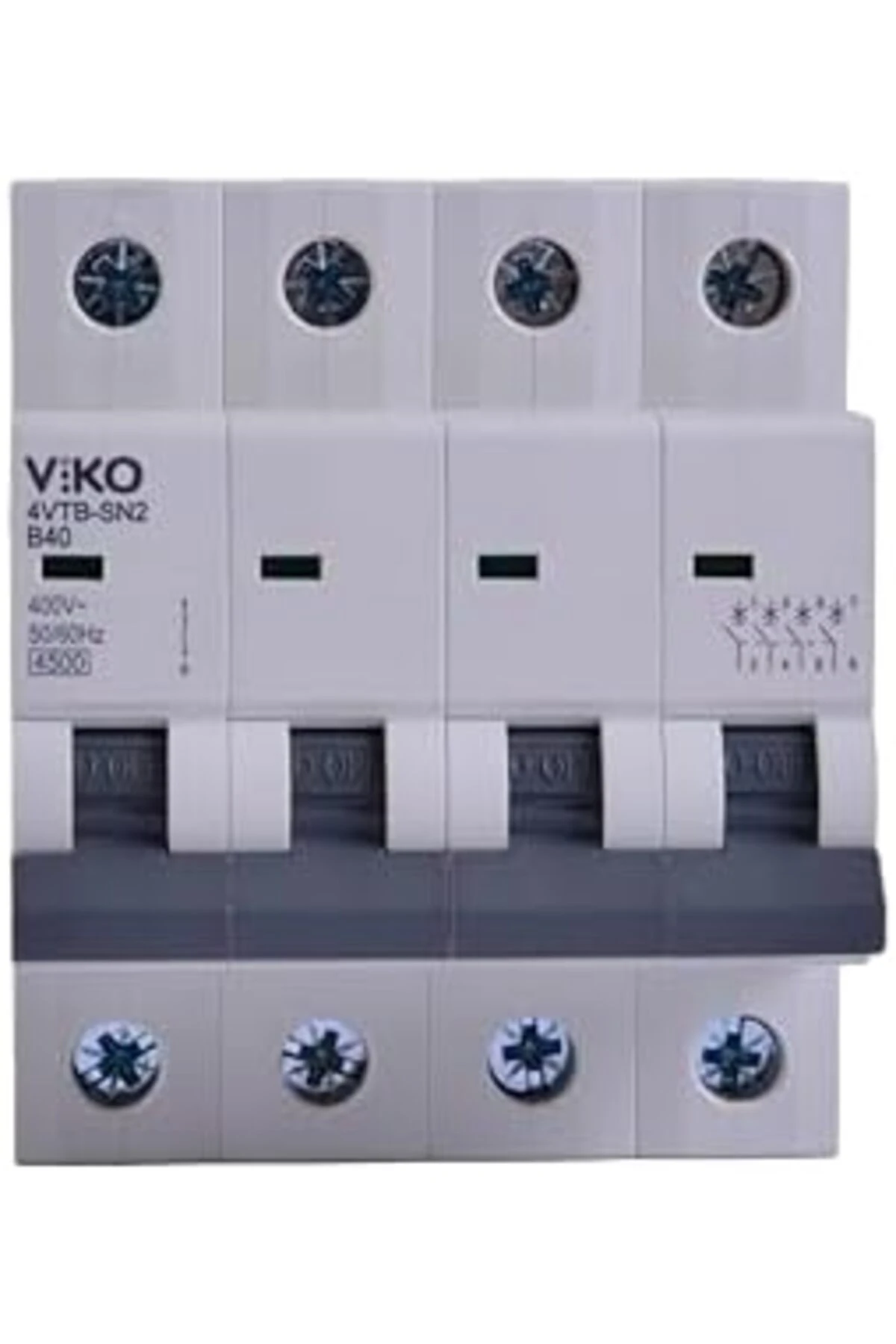 buyflicker 4VTB-4B40 Otomatik Sigorta 4,5kA B Tipi 4 Kutup 40A trendpulse 1150700