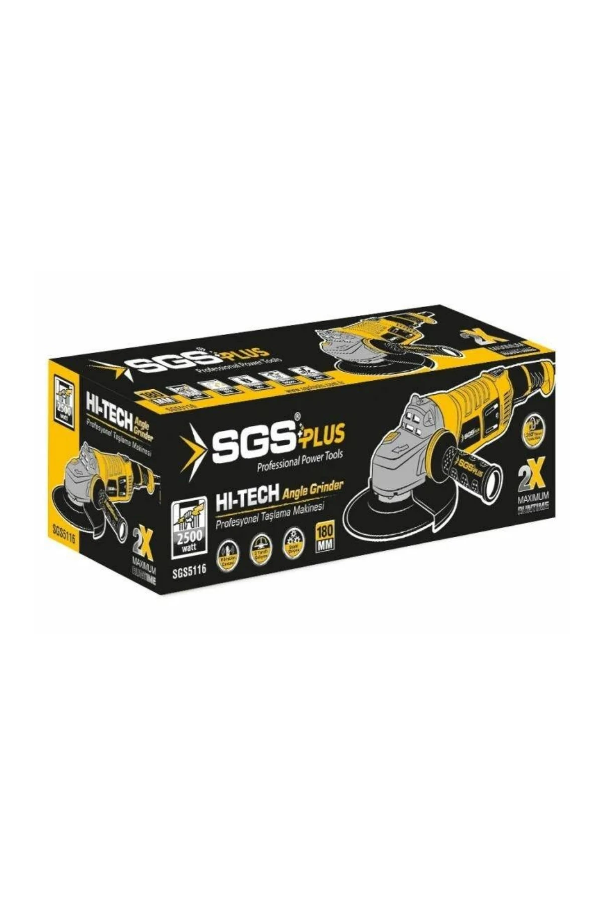 TAŞLAMA MAKİNESİ 180MM 2500 WATT