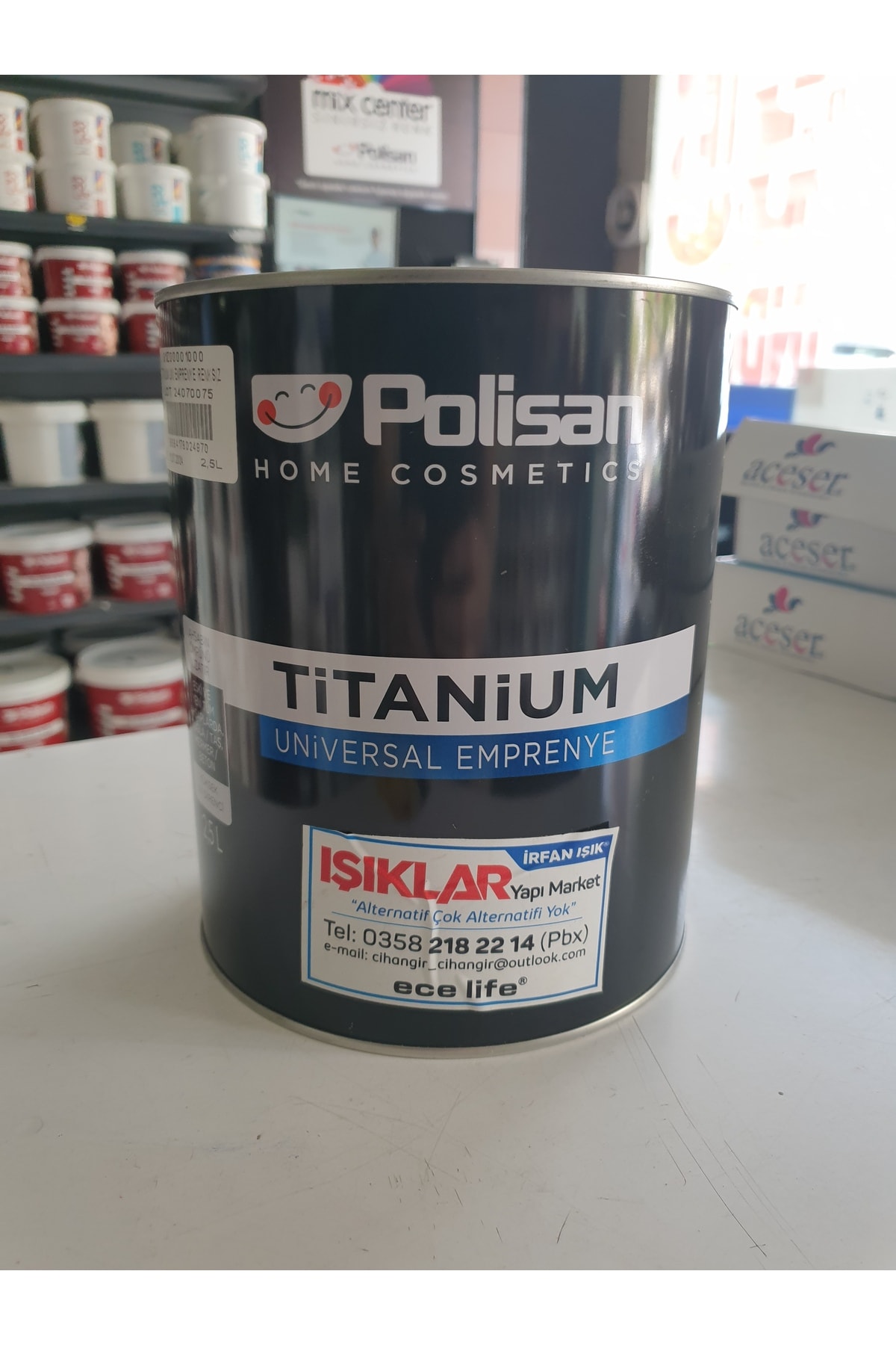 Titanium Emprenye 2.5 Lt Renksiz Ahşap Taş Verniği