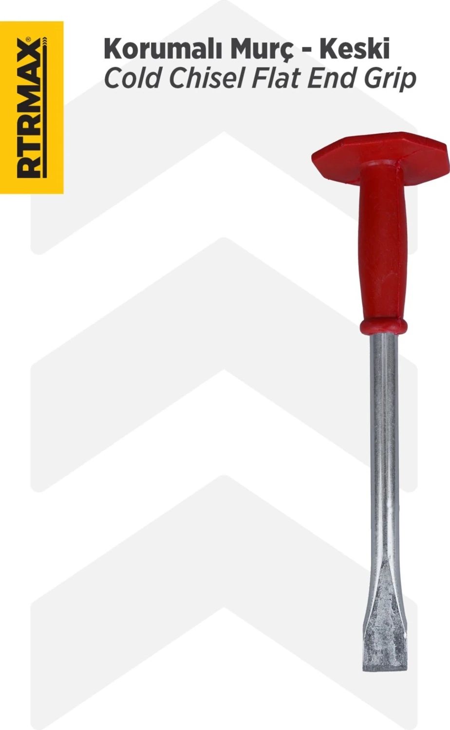 RH09822 Korumalı Murç ve Yassı Keski - 300 mm