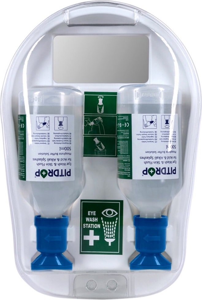 Pitdrop Kimyasal Steril Göz Solüsyonu (Duşu) Seti 2×500 ml