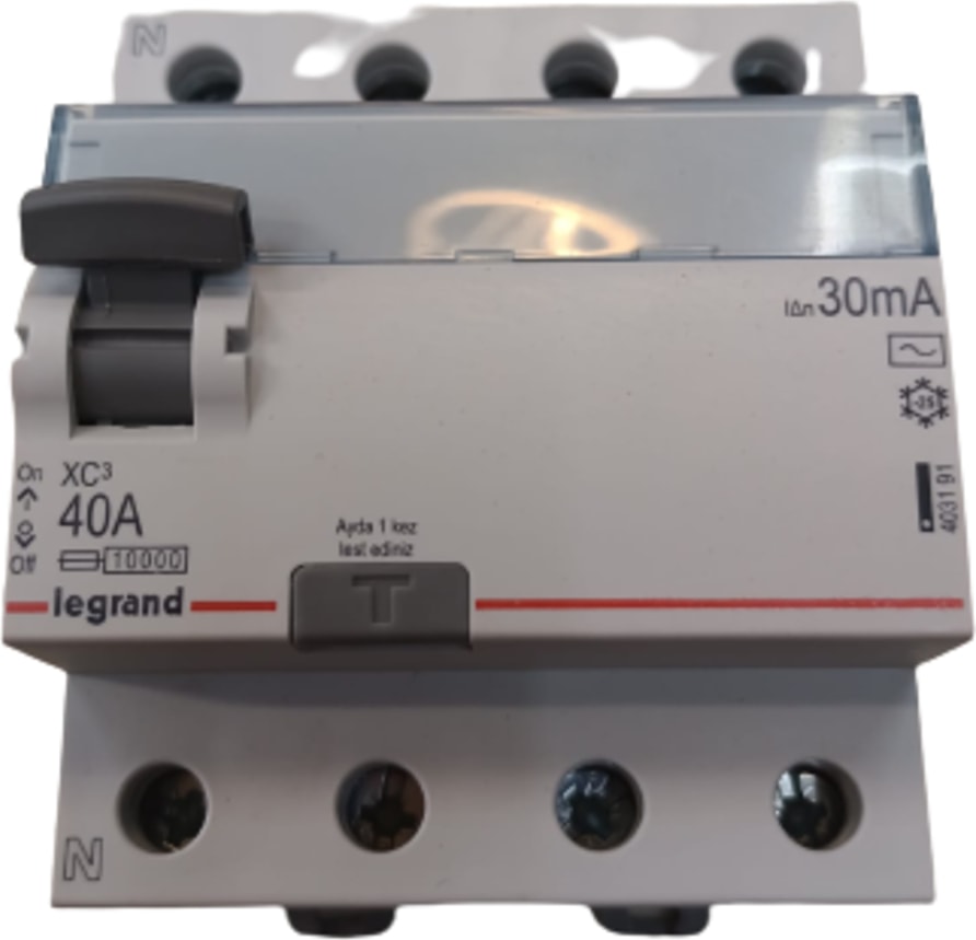 4X40 30MA Kaçak Akım Korumalı