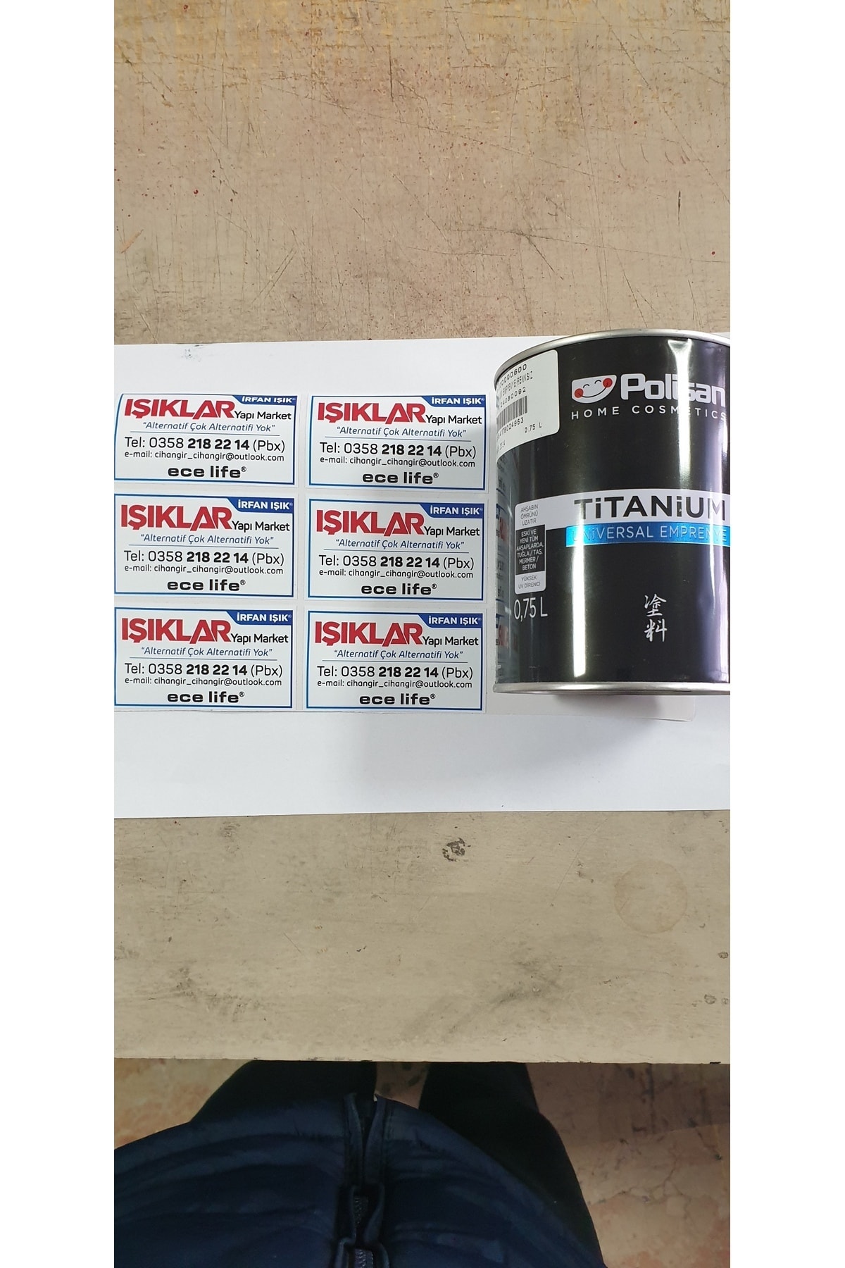 Taş Vernik Üniversal Emprenye Titanium Şeffaf 0,75litre