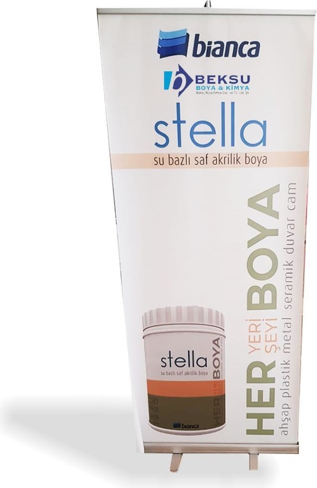 BİANCA  Stella Su Bazlı Saf Akrilik Boya 1 Lt 2024 Colorate X126