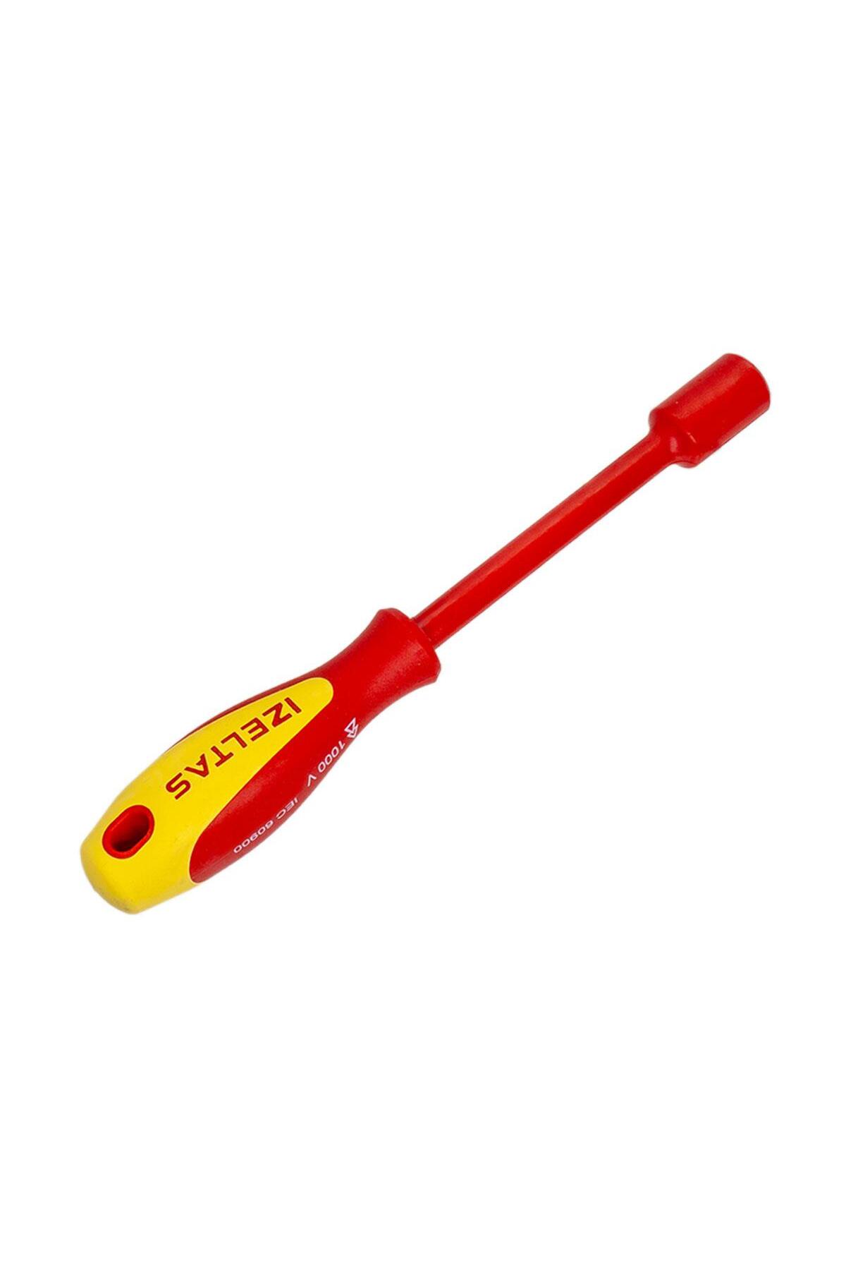 İZELTAŞ 4773190120 1000v Süngüsü Izoleli Lokma Uçlu Tornavida 12 Mm