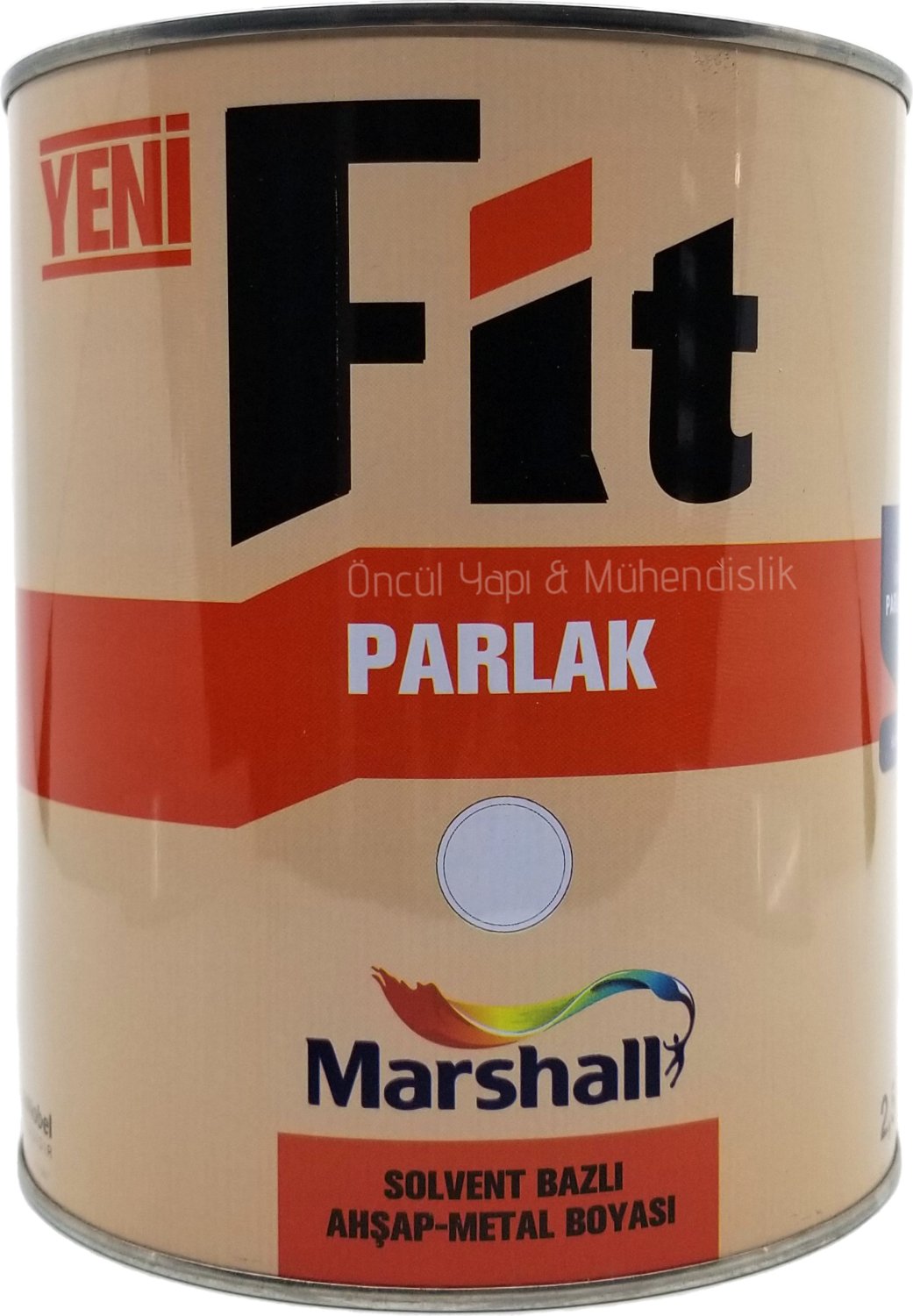 Fit Ahşap & Metal Sentetik Yağlı Boya Parlak 2,5 Lt