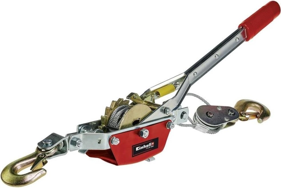 El Vinci Tc-Lw 1000 (2,2 Metre Uzunluğunda Bükülmez Çelik Halat, Makara ile Maks. Çekme Kuvveti 1.000 Kg, Makaralı Yük Kancası ve Emniyet Mandalı Dahil) - 2260140