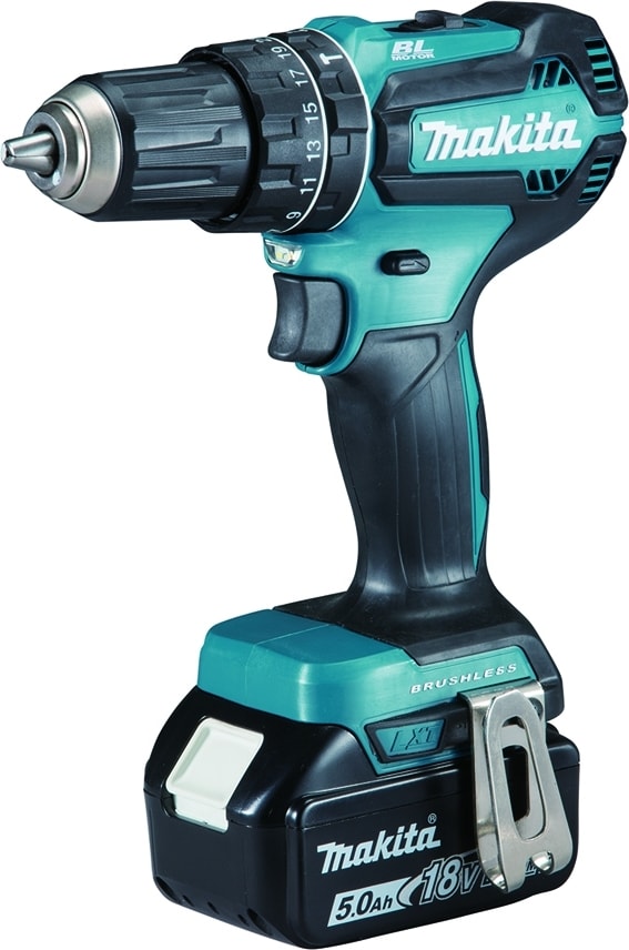 MAKİTA DHP485RTJ Çift Akülü Li-on Akülü Darbeli Matkap 18 V 5 Ah