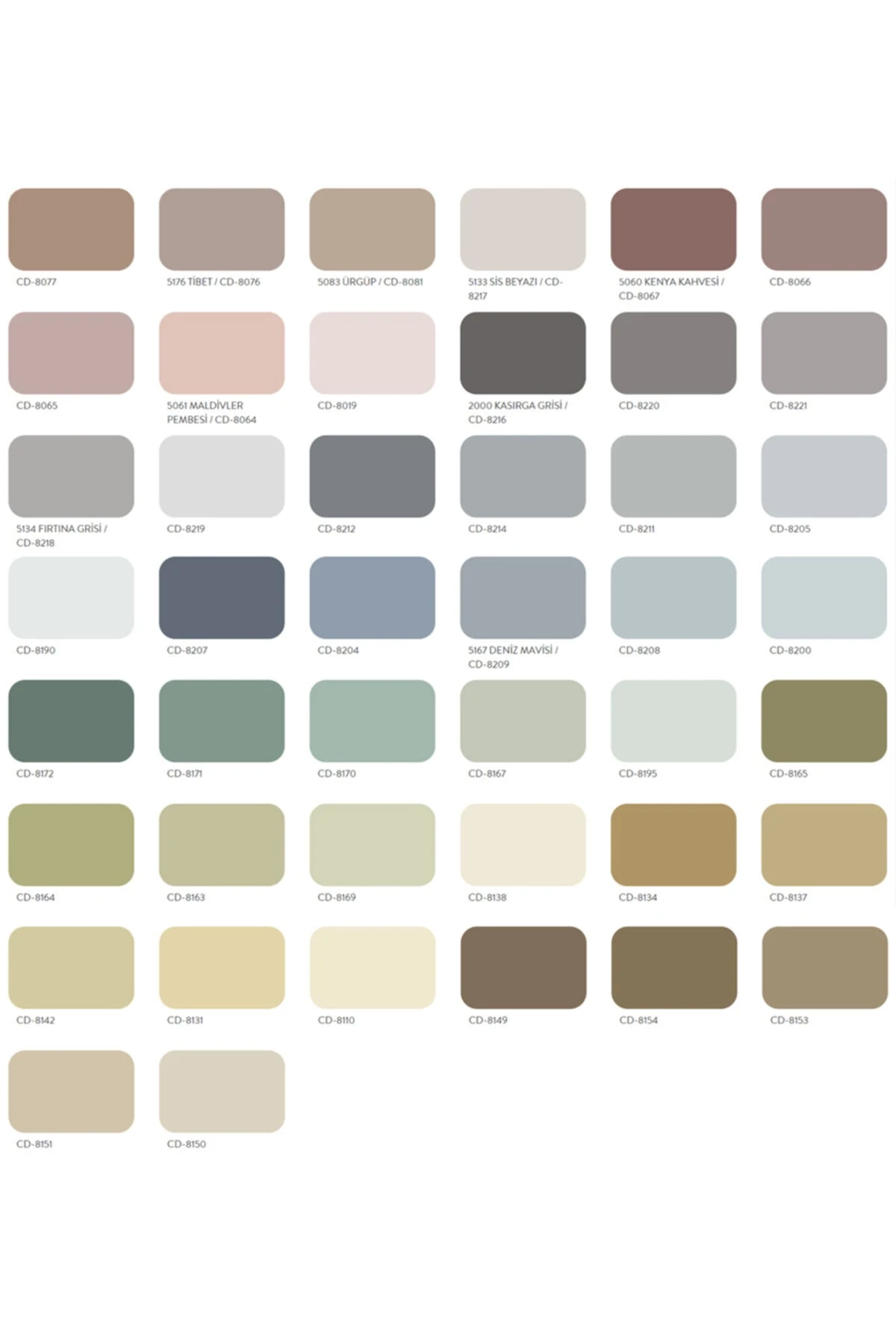 Fırtına Grisi Perla Silikonlu Düz Dış Cephe Boyası Cd-8218  2,5 lt