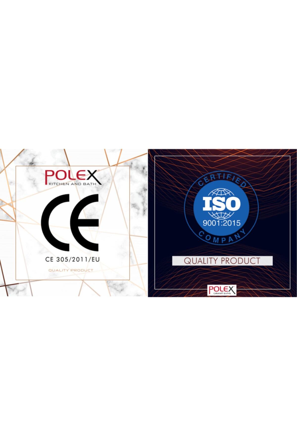 Cristalüx Granit Evye P-01 Toprak 1,5 Gözlü Tezgah Altı Ve Tezgah Üstü Mutfak Evyesi 99x49,5cm