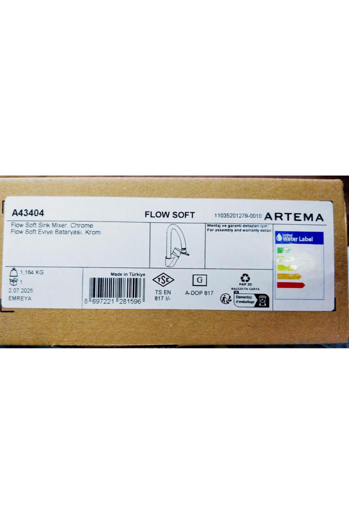 Flow Soft (A43404) C Tipi Eviye Bataryası