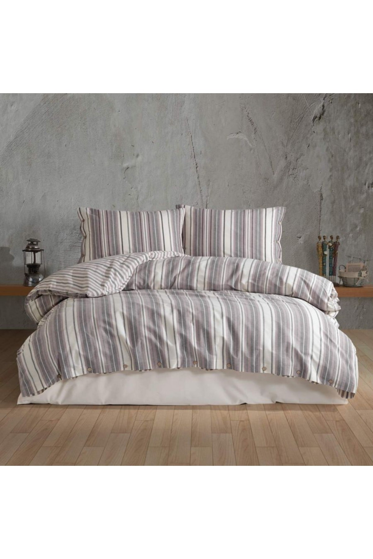 Butik Native Serisi Çift Kişilik Nevresim Takımı Rune V1