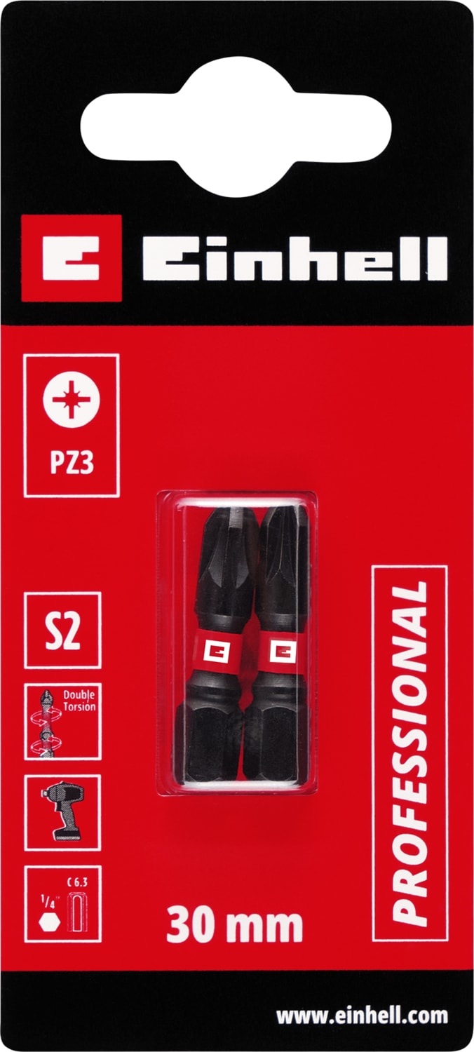EİNHELL Pozidriv Yıldız Bits Uç 30 mm Pz3 2 Adet