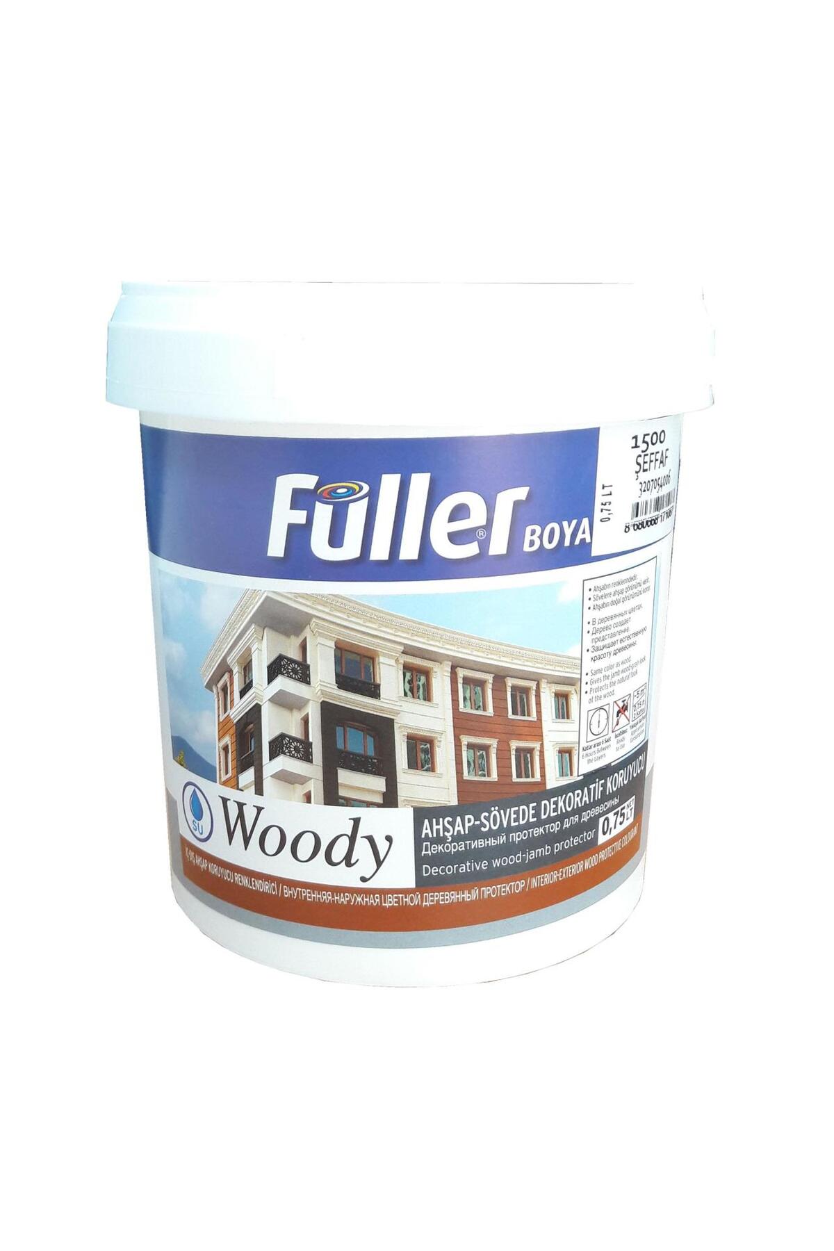 Woody Su Bazlı Şeffaf Vernik 0,75 Litre