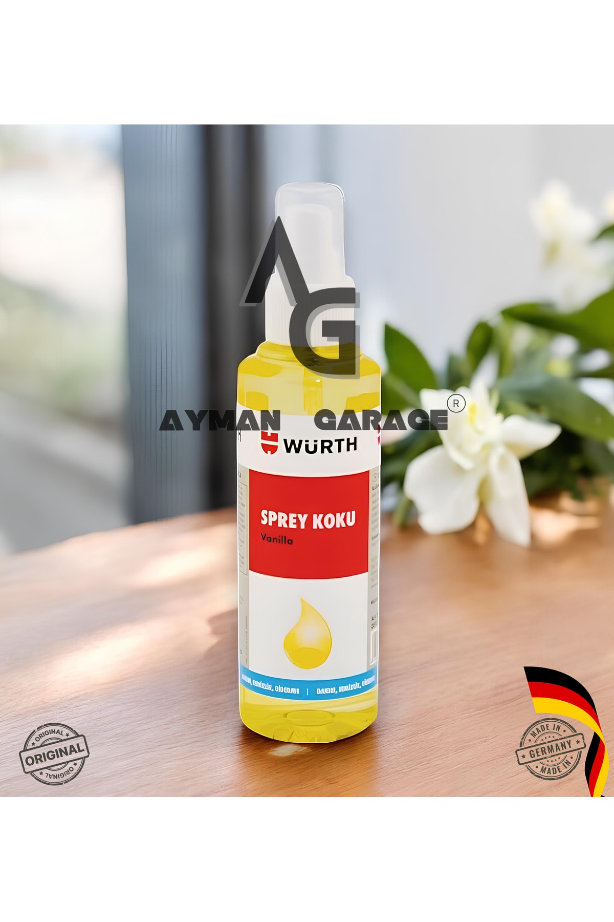 Araç Kokusu Vanilla Sprey ORIJINAL 150 ML