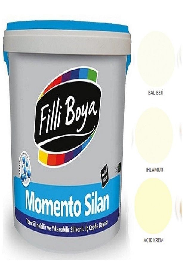 Momento Silan Tam Silinebilir Yıkanabilir Silikonlu Ipek Mat Boya 2,5lt (ıhlamur)