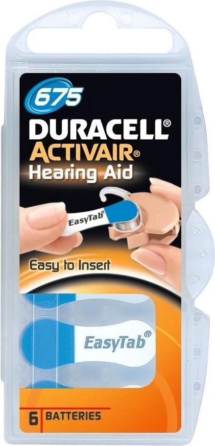 Duracell NO:675 Işitme Cihazı Pili