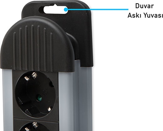 Swapp SPGKS05 1.5m 5 Li Akım Korumalı Priz Çoklayıcı