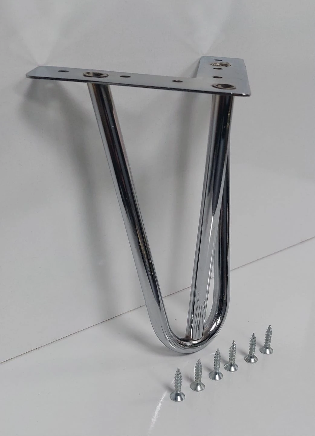 Mil Model 15 cm Krom Metal Mobilya Ayağı