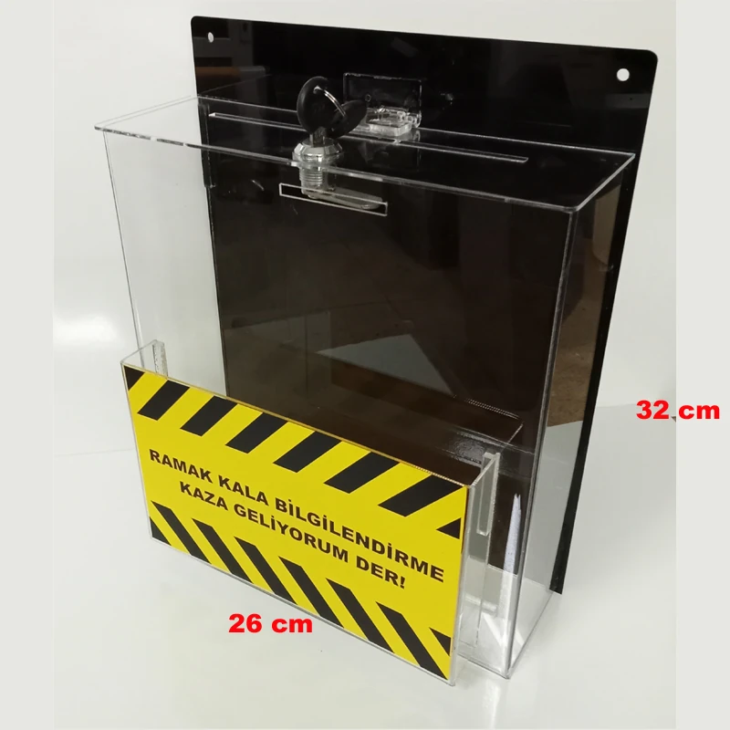 Şeffaf Ramak Kala Bilgilendirme Kutusu